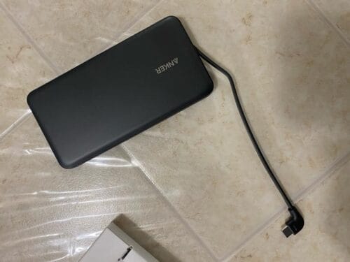 باور بانك Anker Zolo A110DH11 سعة 10000 مللي أمبير 22.5 واط – كابل USB-C مدمج وشاشة رقمية photo review