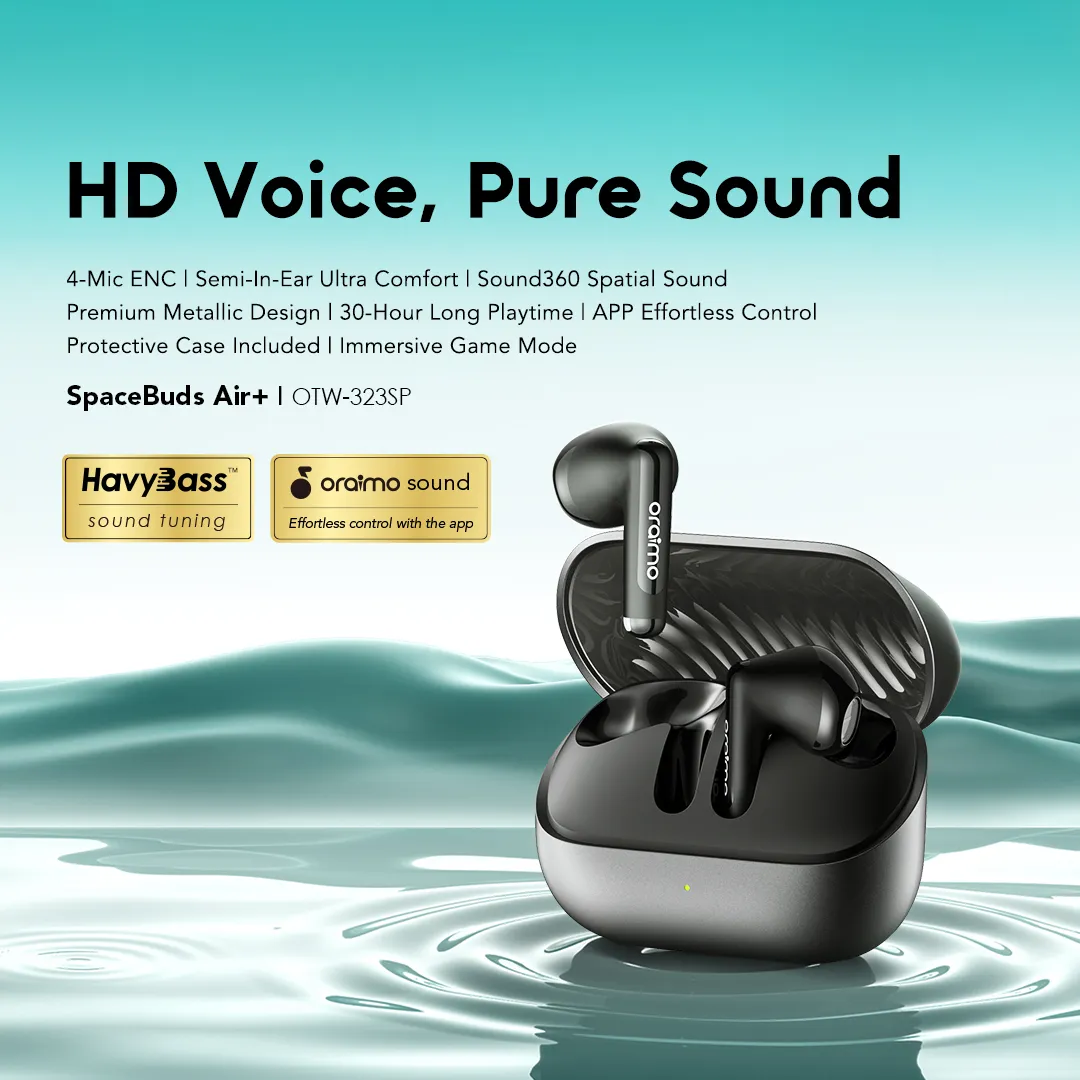 سماعة وايرلس Oraimo SpaceBuds Air Plus OTW-323SP