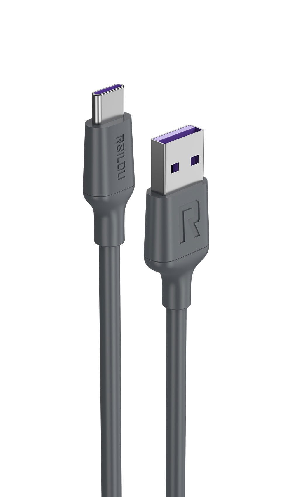 كابل شحن سيليكون USB-A إلى Type-C بقدرة 120 واط وطول 1.2 متر من برايم كارت