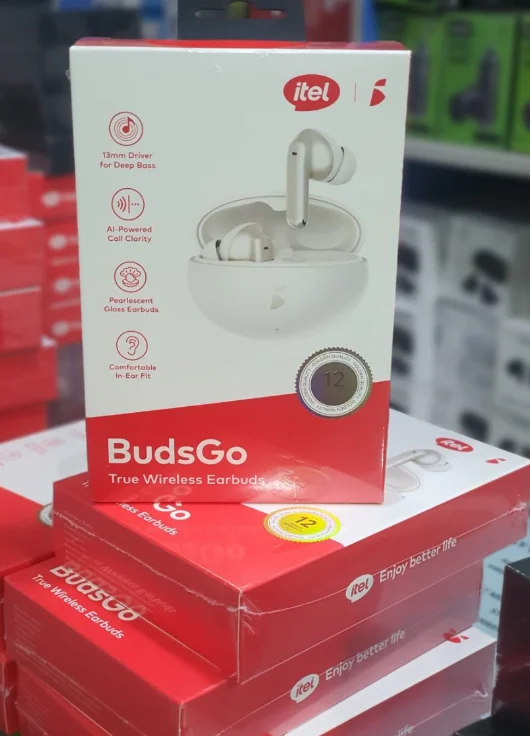 سماعة بلوتوث لاسلكية itel buds go الأصلية من متجر برايم كارت