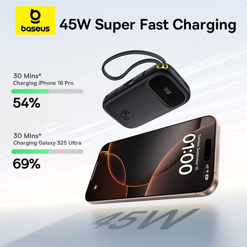 باور بانك بيسوس 45 وات EnerFill FC31