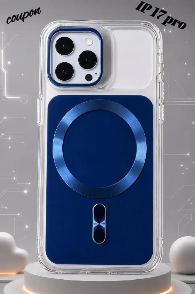 جراب Creative برتقالي لهاتف iPhone 17 Pro