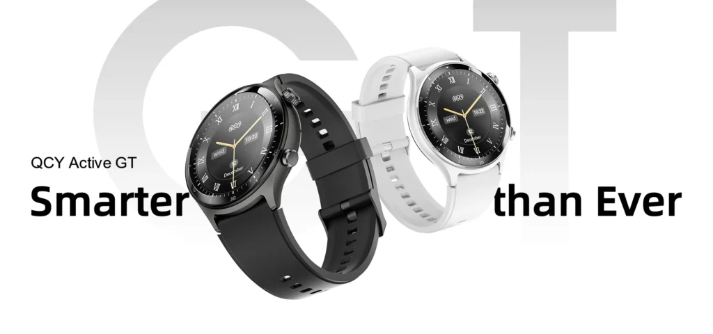 ساعة ذكية أكتيف جي تي QCY Active GT بتصميم رياضي