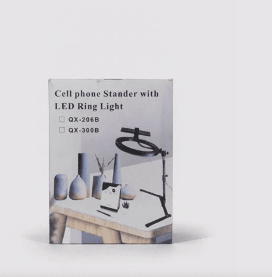 رينج لايت استاند QX300B احترافي للتصوير