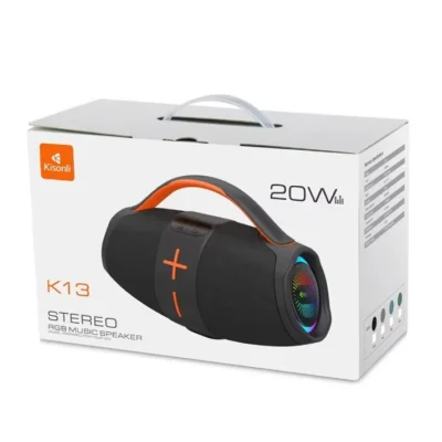 سماعة كيسونلي K13 مكبر صوت بلوتوث 20 واط RGB