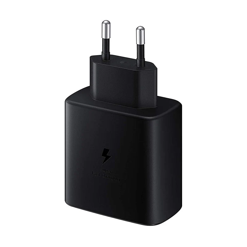 شاحن حائط سامسونج EP-T4511 اصلي 45 وات مع كابل أسود