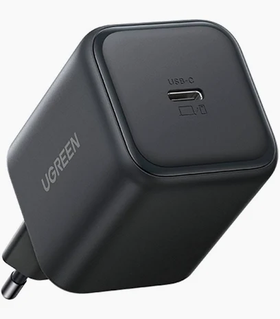 شاحن يوجرين X524 أسود بمنفذ USB-C 45 وات
